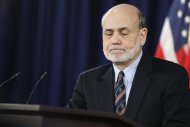 Federal Reserve Board Chairman Ben Bernanke pauses while answering questions at a news conference at the Federal Reserve offices in Washington, March 20, 2013. REUTERS/Jonathan Ernst