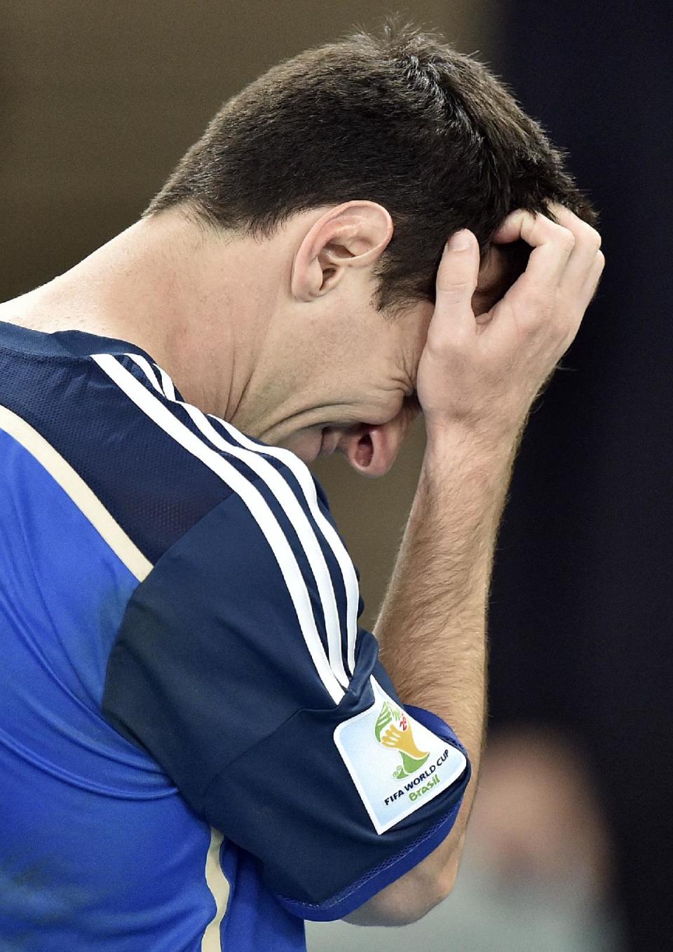 Messi&#39;s World Cup ends on a bitter note