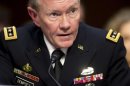 General Dempsey, chairman of the Joint Chiefs of Staff, presents the administration's case for U.S. military action against Syria to a Senate Foreign Relations Committee hearing in Washington
