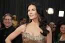 Actress Catherine Zeta-Jones arrives at the 85th Academy Awards in Hollywood, California