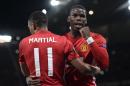 Pogba purrs as Man United trounce Fenerbahce