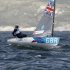 Britain's Ben Ainslie competes during the Finn dinghy class race at the London 2012 Summer Olympics, Friday, Aug. 3, 2012, in Weymouth and Portland, England. (AP Photo/Francois Mori)