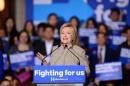 Democratic presidential hopeful Hillary Clinton speaks on January 7, 2016 in San Gabriel, California