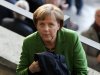 German Chancellor Merkel arrives for the German DFB Cup final soccer match between Borussia Dortmund and Bayern Munich in Berlin