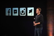 CEO do Facebook, Mark Zuckerberg, em evento