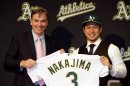 Oakland Athletics Introduce Hiroyuki Nakajima