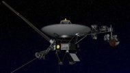 La sonda espacial Voyager 1 alcanzó el límite del sistema solar, ampliando su récord de ser el objeto hecho por el hombre que más lejos ha llegado en el espacio. En la imagen, un dise;o conceptual de la Voyager. REUTERS/NASA/JPL/Handout