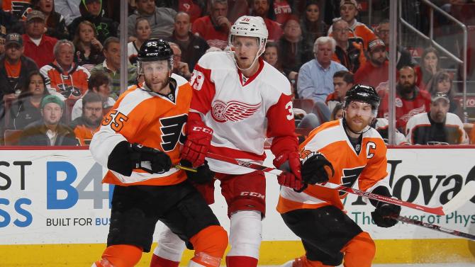 Playoff push hits road block as Red Wings lose to Flyers, 4-3 Detroit-red-wings-v-philadelphia-20160316-024119-231