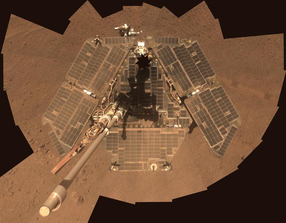 Handout photo of NASA&#39;s Mars Exploration Rover Opportunity