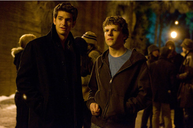 The Social Network Columbia Pictures 2010 Andrew Garfield Jesse Eisenberg