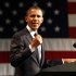 U.S. President Barack Obama speaks at a campaign fund raising event in Denver