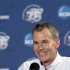 Florida Gulf Coast head coach Andy Enfield smiles during a news conference for a third-round game of the NCAA college basketball tournament, Saturday, March 23, 2013, in Philadelphia. Florida Gulf Coast is scheduled to play San Diego State on Sunday. (AP Photo/Michael Perez)