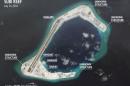 Satellite image by CSIS shows construction on Subi Reef in the Spratly islands, in the disputed South China Sea