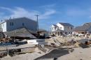 This Nov. 29, 2012 photo shows a devastated oceanfront neighborhood in the Ortley Beach section of Toms River N.J. Residents told a state Senate panel on Monday, Oct. 21, 2013 that insurance woes and bureaucracy are doing as much damage to them as the storm did as they try to recover from Superstorm Sandy a year later. (AP Photo/Wayne Parry)