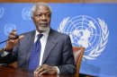 UN-Arab League special envoy Kofi Annan