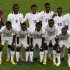 Ghana's players pose for a photograph before their African Nations Cup semi-final soccer match against Zambia in Bata