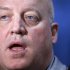 NHL deputy commissioner Bill Daly speaks to reporters in New York