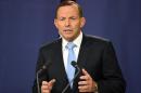 Australia's Prime Minister Tony Abbott speaks during a press conference in Sydney, on February 6, 2015
