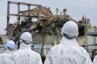Usina nulcear de Fukushima em 17 de junho de 2011