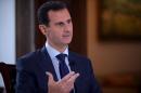 President Bashar al-Assad told NBC News that only the Syrian people can "define who's going to be their president"