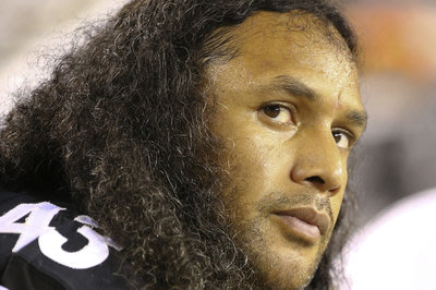 Steelers Troy Polamalu is mad and he should be