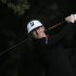 Snedeker tees off on the sixth hole during the Pro-Am round of the World Challenge golf tournament in Thousand Oaks