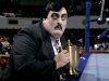This undated photo released Wednesday, March 6, 2013, by WWE, Inc. shows William Moody, aka Paul Bearer, the pasty-faced, urn-carrying manager for performers The Undertaker and Kane. A spokesman for the wrestling circuit said Moody's family contacted the WWE to report his death on Tuesday, March 5, 2013. He was 58. No cause was released. (AP Photo/WWE Inc.)