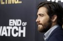 Actor Jake Gyllenhaal arrives at the premiere of his new film "End of Watch" in Los Angeles