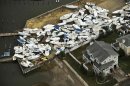 Photos: Aerial views show extent of damage