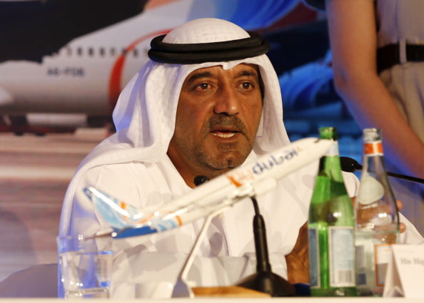 وجاء الشيخ احمد بن سعيد أل مكتوم رئيس مجلس ادارة شركة طيران الامارات ورئيس دائرة الطيران المدني في حكومة دبي في المركز الثاني،