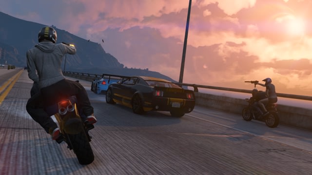 "Grand Theft Auto Online" lays out a spread of activities.