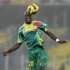 Mali's Sissoko heads the ball during their African Nations Cup Group B soccer match against Ivory Coast in Accra