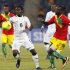 Ghana's Anthony controls the ball during their African Cup of Nations Group D soccer match against Guinea at Franceville stadium