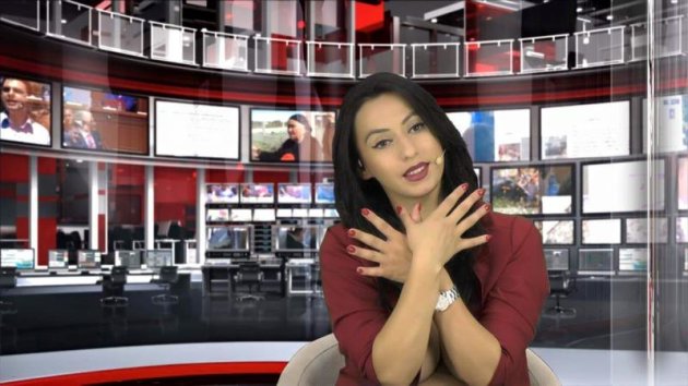 Enki Bracaj - 'Albanian woman shows up to news anchor casting half naked. Think she got the job?' - Yahoo News