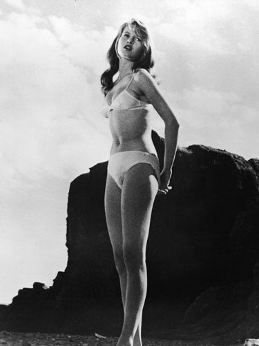 Brigitte Bardow in The Girl in the Bikini - 1952