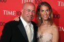 President of CNN Worldwide, Jeff Zucker, arrives with Caryn Zucker for the Time 100 gala celebrating the magazine's naming of the 100 most influential people in the world for the past year, in New York