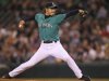 Seattle Mariners' Hisashi Iwakuma pitched five solid innings in his first Major League Baseball start