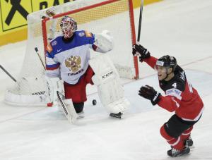 Canada routs defending champ Russia 6-1 to win hockeyu00a0u2026