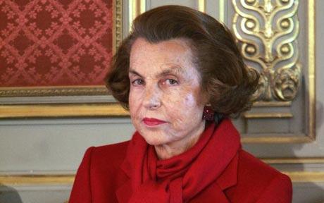 الفرنسية ليليان بيتنكور، 87 عاما، وهي ابنة مؤسس شركة لوريال العملاقة للتجميل وتبلغ ثروتها 24 مليار دولار
