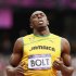 Jamaica's Usain Bolt competes in the men's 200m round 1 heat at the London 2012 Olympic Games at the Olympic Stadium