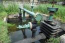 A Shell oil secured inlet manifold is seen in the Niger Delta swamps of Bodo, a village in the famous Nigerian oil-producing Ogoniland in Nigeria's Rivers State on June 24, 2010