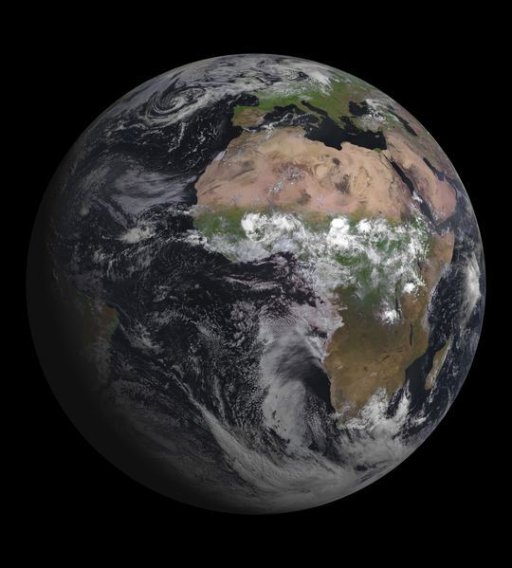 Beautiful Earth Image Is Satellite's First