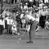 File-This June 20, 1964 file photo shows Ken Venturi making the final putt on the 18th green during the U.S. Open Golf Championship at Congressional Country Club in Bethesda, Md. The former U.S. Open champion has died just 12 days after he was inducted into the World Golf Hall of Fame. He was 82. His son, Matt Venturi, says he died Friday May 17, 2013 in a hospital in Rancho Mirage, Calif. Venturi had been hospitalized the last two months for a spinal infection, pneumonia and an intestinal infection.  (AP Photo/File)