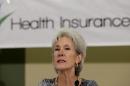 This photo taken Oct. 25, 2013 shows Health and Human Services Secretary Kathleen Sebelius takes part on a panel to answer questions about the Affordable Care Act enrollment, in San Antonio. Misreading the health care law she is responsible for administering, Sebelius has wrongly asserted that the law required health insurance signups to start Oct. 1, whether the system was ready or not. In fact, the decision when to launch the system was hers. (AP Photo/Eric Gay)