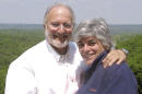 FILE - This undated handout photo provided by the Gross family shows Alan and Judy Gross at an unknown location. An attorney for a Gross, who has spent over four years imprisoned in Cuba, argued before a federal appeals court that his client should be allowed to sue the U.S. government over his imprisonment. (AP Photo/Gross Family, File)
