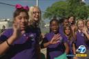 Families, educators celebrate LA's first all-girls public school
