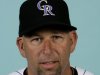 File-This is a 2008 file photo of Walt Weiss of the Colorado Rockies baseball team. Weiss has been hired to replace Jim Tracy as manager of the Colorado Rockies. The team made the announcement late Wednesday Nov. 7, 2012 after owner Dick Monfort and top officials deliberated at the general managers' meetings, held at a hotel Monfort owns. (AP Photo/M. Spencer Green, File)