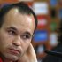 Spain's Iniesta attends news conference in Gniewino