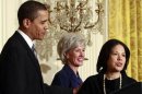 U.S. President Obama introduces Sebelius as Health and Human Services Secretary in Washington