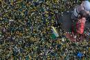 Thousands of demonstrators rally in support of the impeachment of Brazilian President Dilma Rousseff in Sao Paulo, Brazil on March 13, 2016